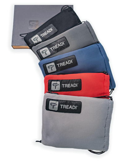 Treadi Wash Bag | Dark Grey