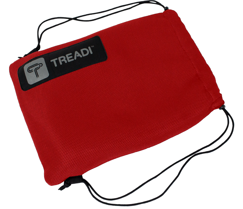 Treadi Wash Bag | Red